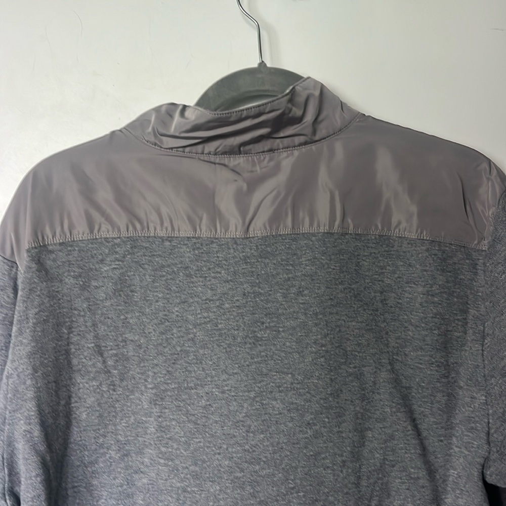 Bugatchi Gray Quarter Zip, Pullover Sweatshirt 95… - image 3